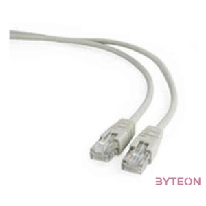 Gembird RJ45 CAT5e UTP M,M adatkábel 10m szürke