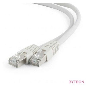 Gembird RJ45 CAT6A FTP M,M adatkábel 2m szürke LSZH