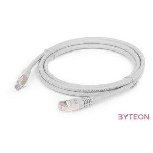 Gembird RJ45 CAT6A FTP M,M adatkábel 0.5m szürke LSZH