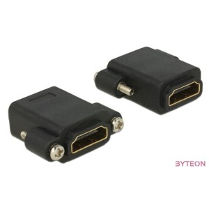 Delock HDMI F,F adapter fekete