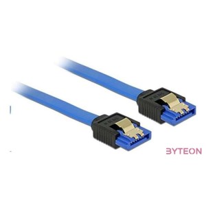 Delock SATA 3 F,F adatkábel 0.7m kék