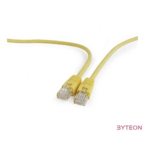 Gembird RJ45 CAT5e UTP M,M adatkábel 0.5m sárga