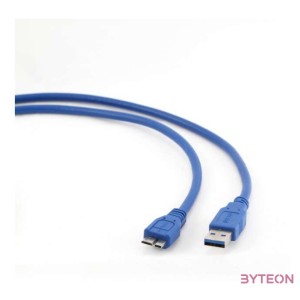 Gembird USB 3.0 A - USB 3.0 micro B M,M adatkábel 1.8m fekete