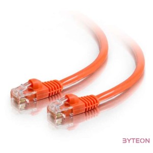 Gembird RJ45 CAT5e UTP M,M adatkábel 0.5m narancssárga