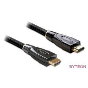 Delock HDMI 1.4 M,M video jelkábel 3m 3D support, PREMIUM