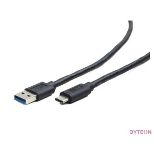 Gembird USB C - USB 3.0 A M,M adatkábel 0.1m fekete
