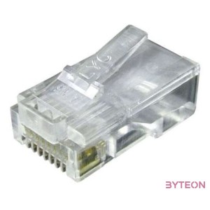 LogiLink RJ45 CAT5e UTP csatlakozó dugó 8P8C - 100db,cs
