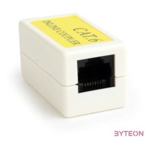 Gembird RJ45 CAT6 UTP F,F adatkábel hosszabbító fehér