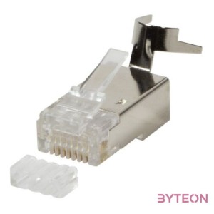 LogiLink RJ45 CAT6A UTP csatlakozó dugó hosszabbító árnyékolt, 10db