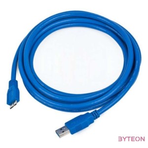 Gembird USB 3.0 A - USB 3.0 micro B M,M adatkábel 1.8m fekete