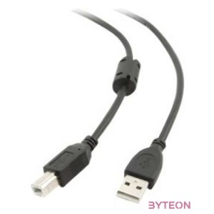 Gembird USB A - USB B M,M adatkábel 1.8m premium fekete