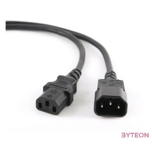 Gembird C13 - C14 M,F tápkábel 5m fekete