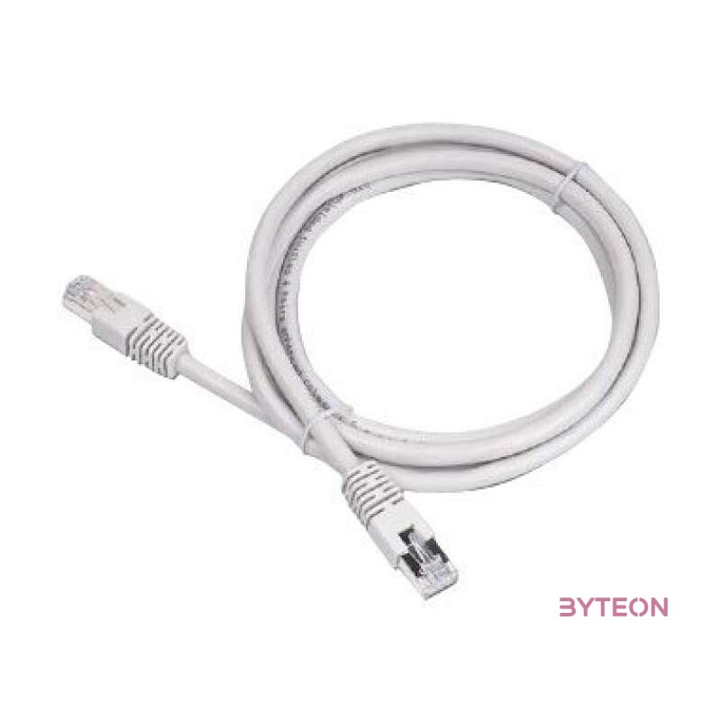 Gembird RJ45 CAT5e FTP M,F adatkábel 7.5m szürke