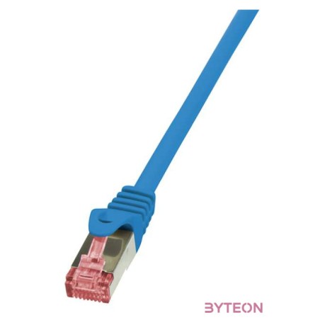 LogiLink RJ45 CAT6 SFTP M,M adatkábel 1.5m AWG27 kék