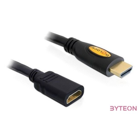 Delock HDMI 1.4 M,F video jelkábel 5m 3D support