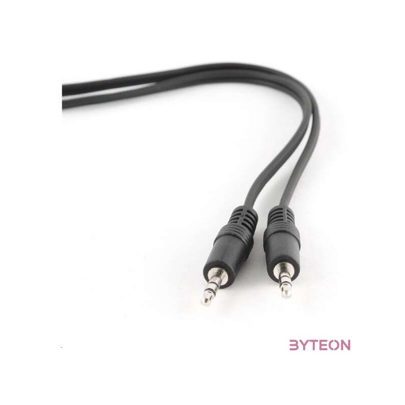 Gembird Jack stereo 3,5mm - M,M audio kábel 2m fekete