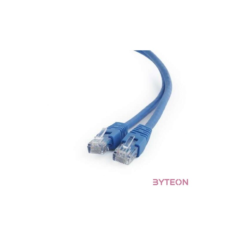 Gembird RJ45 CAT6 UTP M,M adatkábel 0.5m kék