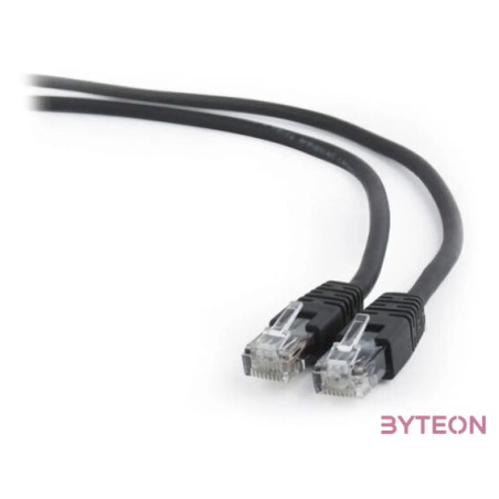 Gembird RJ45 CAT6 UTP M,M adatkábel 1m fekete