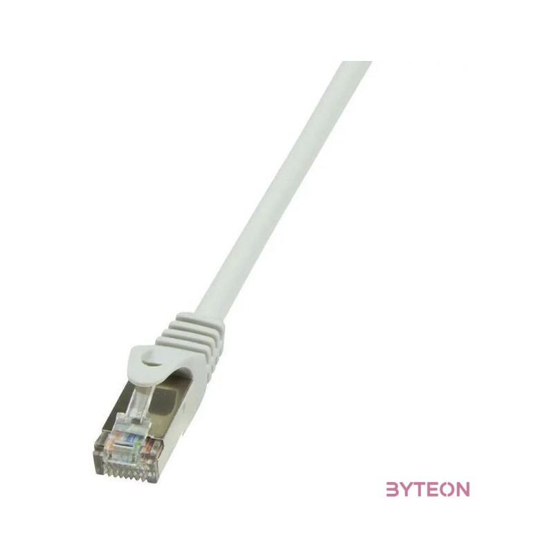LogiLink RJ45 CAT6 F,UTP M,M adatkábel 2m AWG26 szürke