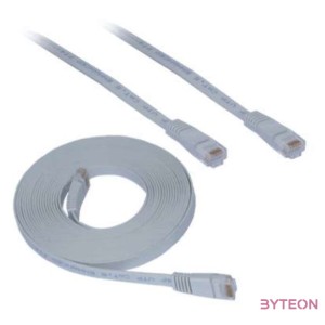 LogiLink RJ45 CAT5e UTP M,M adatkábel 5m fehér