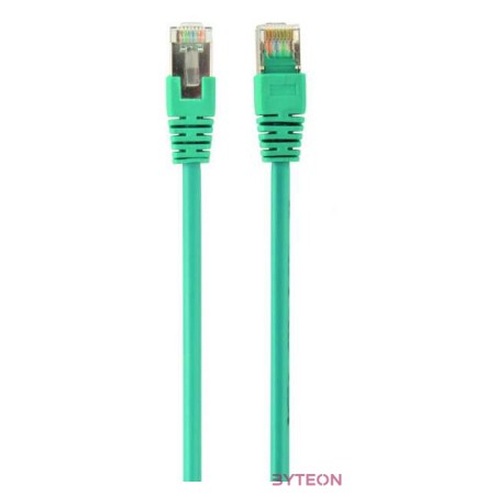 Gembird CAT5e FTP M,M adatkábel 0.5m zöld