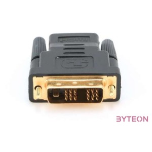 Gembird DVI-D - HDMI M,F adapter fekete