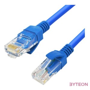 LogiLink RJ45 CAT6 UTP M,M adatkábel 1.5m kék