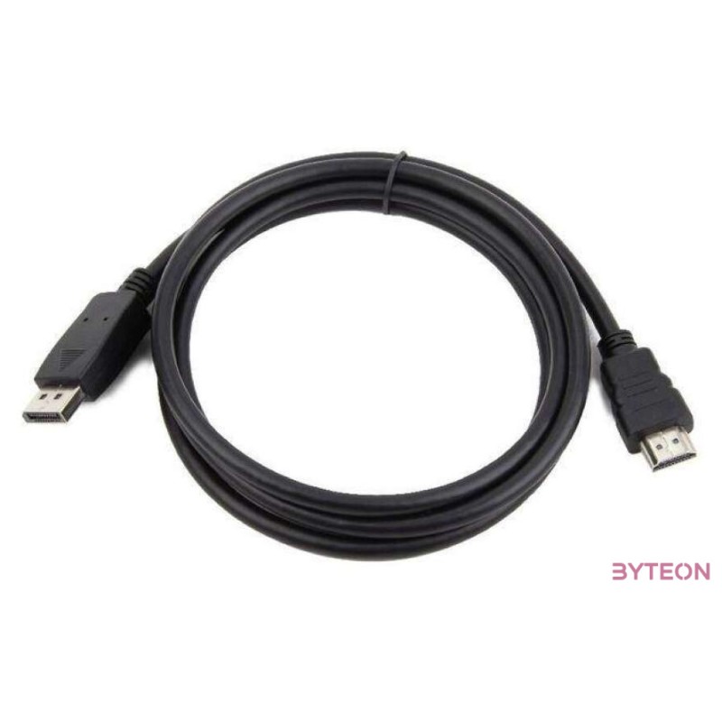 Gembird Displayport - HDMI M,M video jelkábel 3m fekete