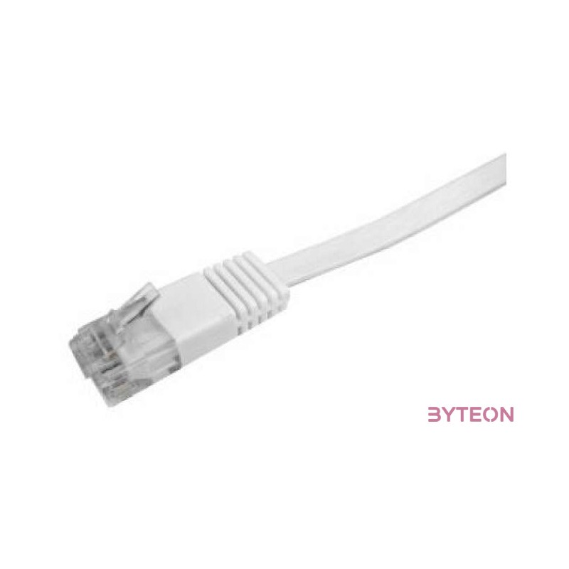 LogiLink RJ45 CAT5e UTP M,M adatkábel 0.5m fehér