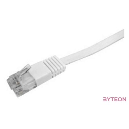 LogiLink RJ45 CAT5e UTP M,M adatkábel 0.5m fehér