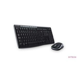 Logitech MK270 (ENG, Vez.nélküli) - Fekete