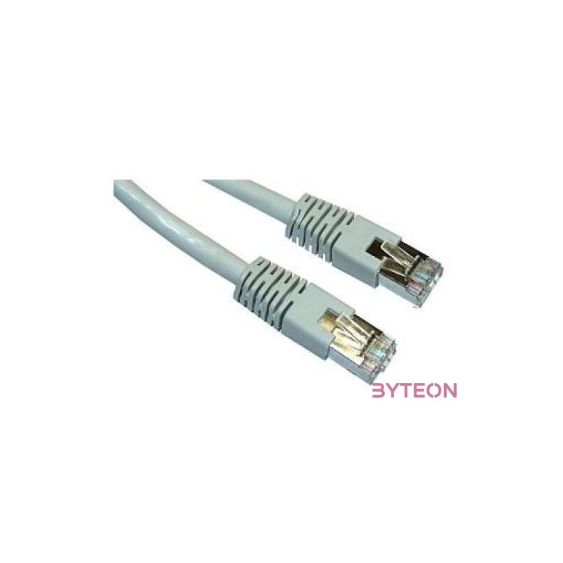 Gembird RJ45 CAT5e FTP M,F adatkábel 15m szürke