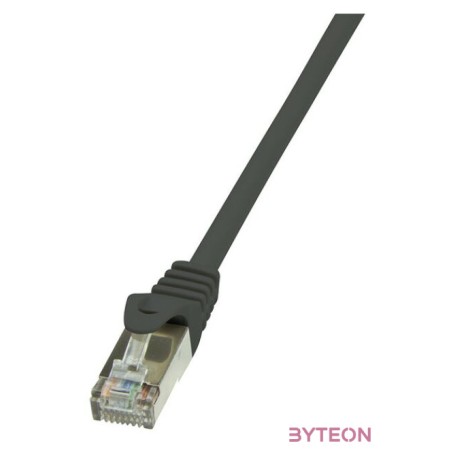 LogiLink RJ45 CAT5e F,UTP M,M adatkábel 3m AWG26 fekete