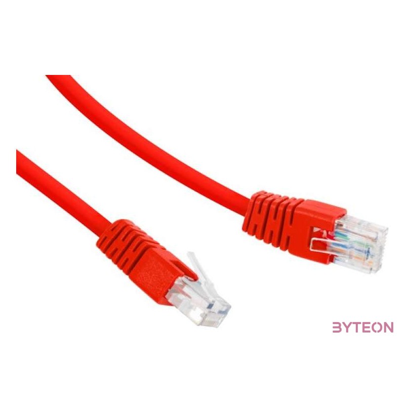 Gembird RJ45 CAT6 UTP M,M adatkábel 2m piros