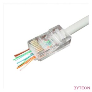 Gembird RJ45 CAT5e UTP csatlakozó dugó 8P8C 100db