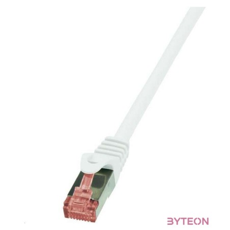 LogiLink RJ45 CAT6 SFTP M,M adatkábel 0.5m AWG27 fehér