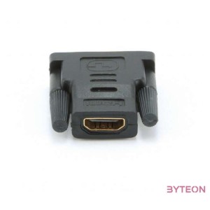 Gembird DVI-D - HDMI M,F adapter fekete