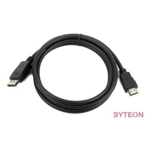 Gembird Displayport - HDMI M,M video jelkábel 3m fekete