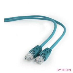 Gembird RJ45 CAT5e UTP M,M adatkábel 1m zöld