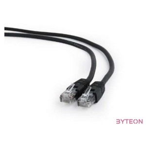 Gembird RJ45 CAT6 UTP M,M adatkábel 3m fekete