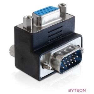 Delock VGA M,F adapter 270 fekete