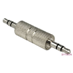 Delock Jack stereo 3,5mm M,M adapter nikkel