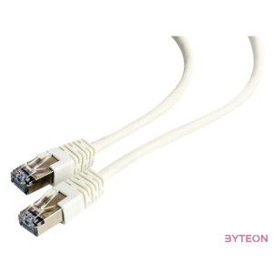 Gembird RJ45 CAT6 FTP M,M adatkábel 5m fehér