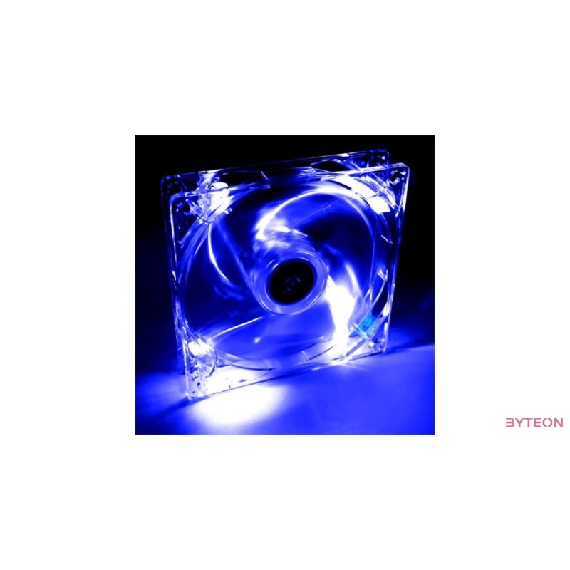 Akyga 120mm - Kék led, átlátszó