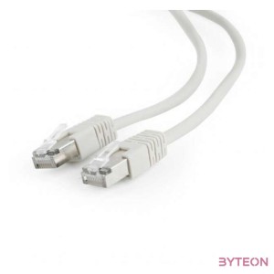 Gembird RJ45 CAT5e FTP M,F adatkábel 7.5m szürke