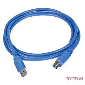 Gembird USB 3.0 A - USB 3.0 B M,M adatkábel 0.5m kék