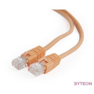 Gembird RJ45 CAT5e UTP M,M adatkábel 1m narancssárga