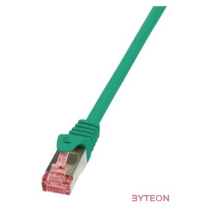 LogiLink RJ45 CAT6 SFTP M,M adatkábel 3m AWG27 zöld