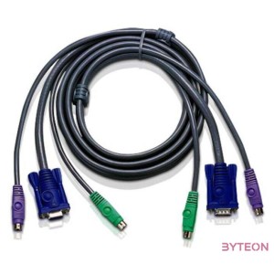Aten PS,2 VGA KVM kábel 2m