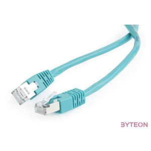 Gembird CAT5e FTP M,M adatkábel 0.5m zöld